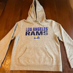 Los Angeles Rams hoodie Fanatics brand  Heather Gray size L